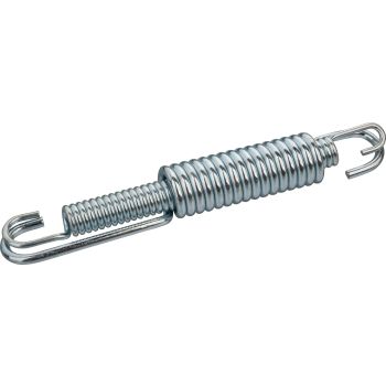 Side Stand Spring Set Universal, zinc plated, size inner/outer spring: length 127/127mm, wire 2/3mm, outer diameter 10/17mm