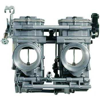 TDMR 40mm Flat Slide Carburettor-Kit, complete Kit incl. Throttle Cables (German TÜV approved, ready-to-mount)