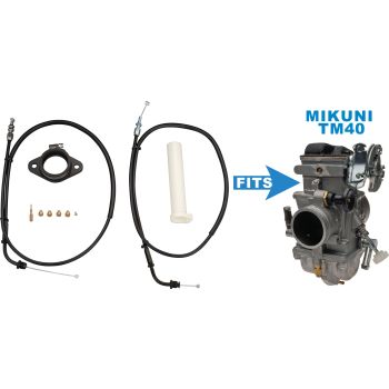 KEDO TM40 Rejetting- & Mounting-Kit (WITHOUT Carburettor)