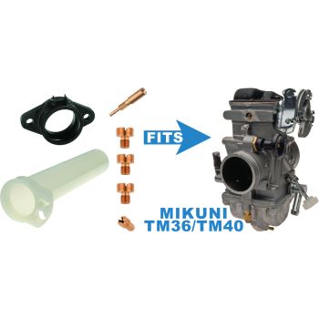 KEDO TM36 Rejetting- & Mounting-Kit  (WITHOUT Carburettor)