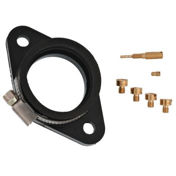 KEDO TM40 Rejetting-Kit (Main #145, 150, 155, 160 + Pilot #15 + Choke #30) without throttle grip sleeve (WITHOUT carburettor)