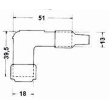 NGK Spark Plug Resistor Cover LB05F