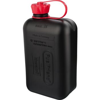 2l Canister Hünersdorff 'Fuelfriend', black, 27x15x8cm, 100% proof, fuel nozzle suitable