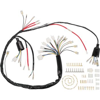 Replica wiring harness KEDO PLUS, crimped internal connections, incl. mating connectors set (allows original connection on vehicle side if modified)