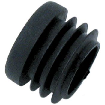 Bar-Ends, black, 1 piece, fits 22mm-handlebars with inner diam.=18mm