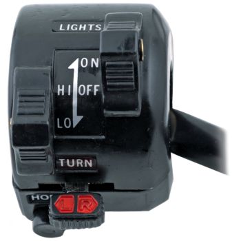 Replica Handlebar Switch, LH suitable for wiring harness 40078-18, OEM reference # 1R7-83972-00