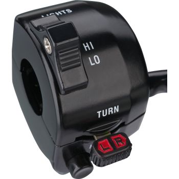 Replica Handlebar Switch, LH (Lights HI/LO, Horn, Blinking Lights)