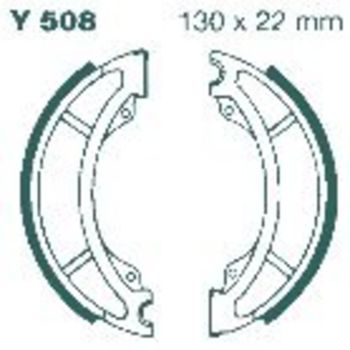 EBC Brake Shoes Front (Vehicle Type Approval)