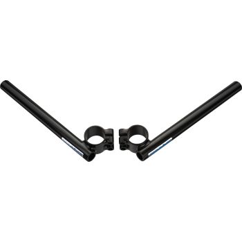 Clip On Handlebars 35mm, 1 Pair, black, (Technical Component Report), inner Diameter 16mm (need to be modified if handlebar indicators should be mounted)