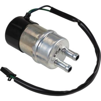 Universal Fuel Pump, Electrical Steered (12V, Dimensions approx. 85x47mm, 10mm Glands, Tourmax/Mitsubishi)