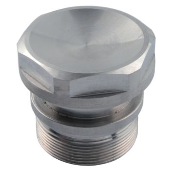 Aluminium Fork Top Nut, 1 Piece (Hexagon Head 32mm, Concave/Dished, without O-Ring)