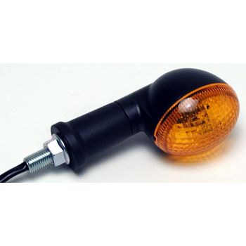 Mini Indicator, Oval, 1 Pair ('E'-marked, Length approx. 100mm/M10, Bulb: BA15s 12V/10W, 12V/21W see Item 41114)