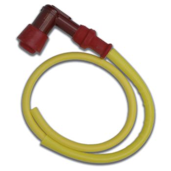 Performance Silicone Ignition Cable  with Spark Plug Terminal (5k Ohm),  Length 50cm