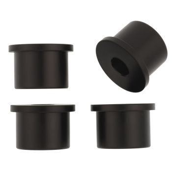 KEDO Top Yoke Bushings (Massive) for Handlebar Clamp, Black Plastic, Set of 4