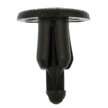 Plastic Expanding Rivet, Black, Reusable, 1 Piece (Diam. 6/14mm)