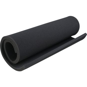 Universal Foam Filter Mat, dim. 75x50cm/14mm thick, black, to build your own pre-filters, air filters or as a dirt deflector