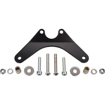 KEDO Classic Speedometer Bracket for OEM Instrument , aluminium, main switch remains at upper yoke, incl. mounting material