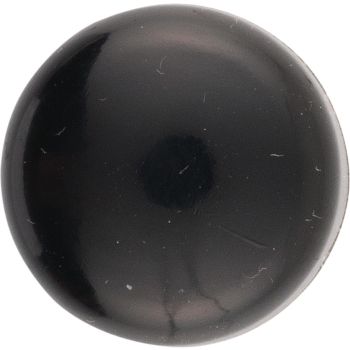 M8 'Dome-Nut' Cover, Plastic for Hex-Bolt, Black, suitable for Wrench-Size 12mm