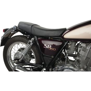 KEDO Seat 'Sporty', black cover, length 55cm, incl. passenger seat strap, without rear mounting brackets