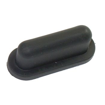 Rubber Cap, Rectangular (25.5x6.5x10mm) for Bracket Size 20x2mm