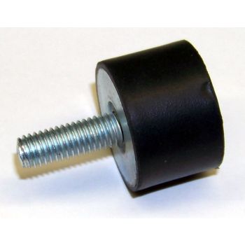 Rubber Buffer Diameter 30mm, Height 20mm, M8x22mm Male / M8 Female Thread