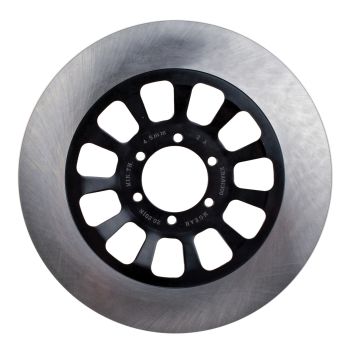 Replica Brake Disc, OEM look, solid, front LH/RH, 1 piece