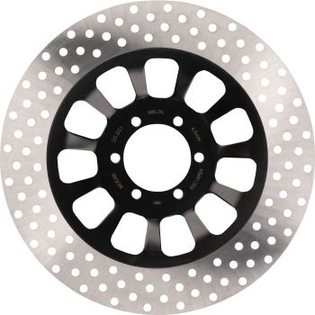 Replica Brake Disc, Punched, Front LH/RH, 1 Piece