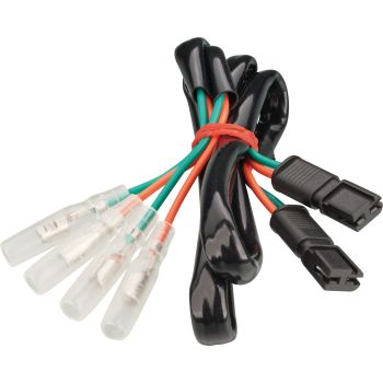 Adapter Cable for Accessory Indicators, BMW system plug to Japan round socket, 1 pair (2 pairs are required per vehicle)
