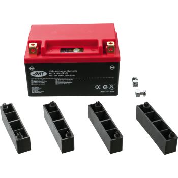Lithium Ion Battery HJTX14H-FP 12V 48Wh incl. integrated Charge Indicator, Weight 1.1kg (Replaces YTX12-BS/YT12A-BS/YB12B-B2)