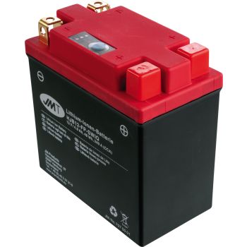 Lithium Ion Battery HJB12-FP 12V 48Wh incl. integrated Charge Indicator, Weight 0.9kg (Replaces YB12AL-A2)