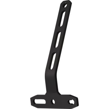 Rear Reflector bracket for e.g. Daytona reflector 41317, 3mm steel, black painted, size approx. 116x61mm