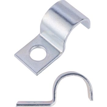 Cable Clamp, Base Plate 10x10mm, 5mm Hole, 8.5mm Tunnel