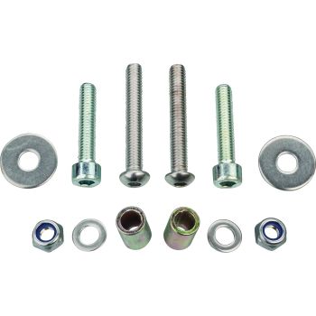 Mounting Set Speedometer Bracket on Triple Clamp and Main Switch Lowering (suitable for various accessory instrument holders)