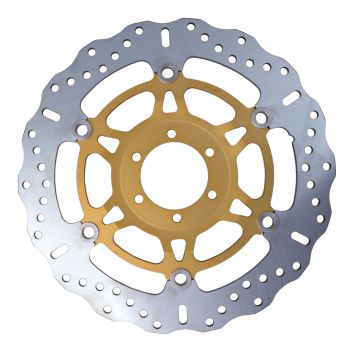 EBC Brake Disc, 'Contour'-Type, Front, Left and Right, 1 Piece (Vehicle Type Approval)