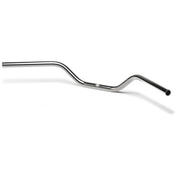 LSL Flat Track Handlebar L14, 1' diameter, high quality chrome plated (for various models with Vehicle Type Approval)