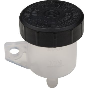 Mini Brake Fluid Reservoir with Cap (straight outlet, diameter 7mm), OEM reference # 3SH-F5804-00