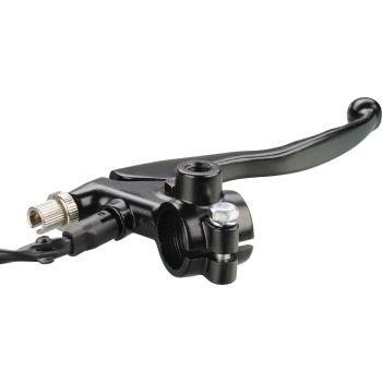 Replica XT Brake Perch, complete incl. lever, brake light switch, mirror thread M10x1.25 LH thread (like OEM)