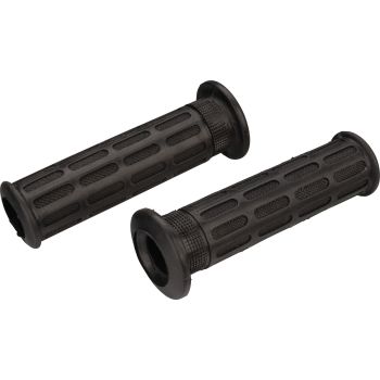 Handlebar Grip 'Eighties', black, 1 pair, length 127mm, diameter 32mm, suitable for 22mm handlebars, open ends