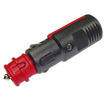 Cigarette Lighter/DIN-Plug with Screw-On Connection (DIN ISO 4165)