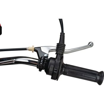 Sport Brake Perch incl. Aluminium Lever, bolt, clamping and adjusting screw, WITHOUT Mirror mount, for 22mm handlebars