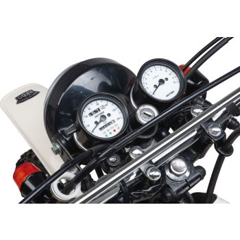 KEDO Instrument Bracket for 60mm Speedometer & Tachometer, high qualitypowder-coated or bright anodised, suitable for original ignition lock