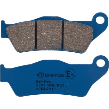 Brembo Offroad Carbon-Ceramic Front Brake Pads, 1 pair, with vehicle type approval