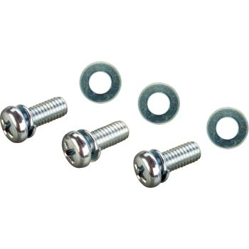 Air Filter Box Cover Screw Set, cross recess incl. spring washer + washer  galvanised, Japanese head diameter  with PH drive (Phillips)