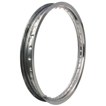 1.85x21' Aluminium Rim, silver/unbored (SanRemo)