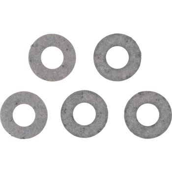 Sealing Washer, Set of 5 (heat+fuel resistant) Application: Fuel Petcock Mounting Screws + Washer Exhaust Heat Shield