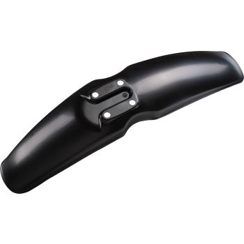 Replica Front Fender, black (with OEM mounting holes)