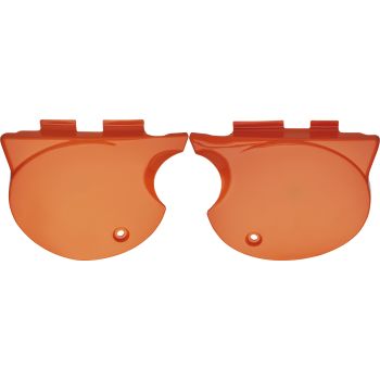 Replica Side Cover Set right/left, 'El Toro Orange' , B-goods with small inclusions, OEM referrence # 1T1-21721-00, 1G1-21711-00