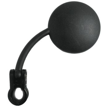 'Enduro' Mirror, left, with 22mm handlebar clamp, foldable/black, not for use in road traffic