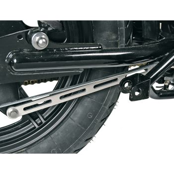 KEDO Brake Anchor Connection Rod, Silver Anodized Aluminium (Distance between Holes 310mm)