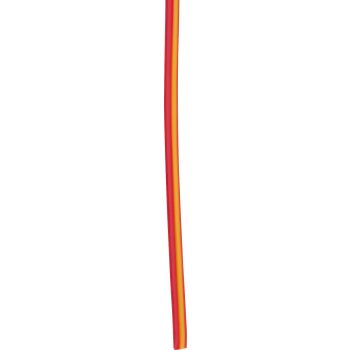 CABLE, 1 meter 0.75qmm red-yellow (red cable with yellow line)